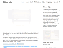 Tablet Screenshot of lilianelijn.com